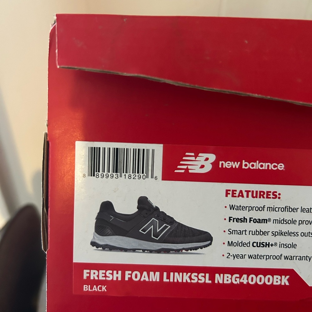 New Balance Black and White Sneakers